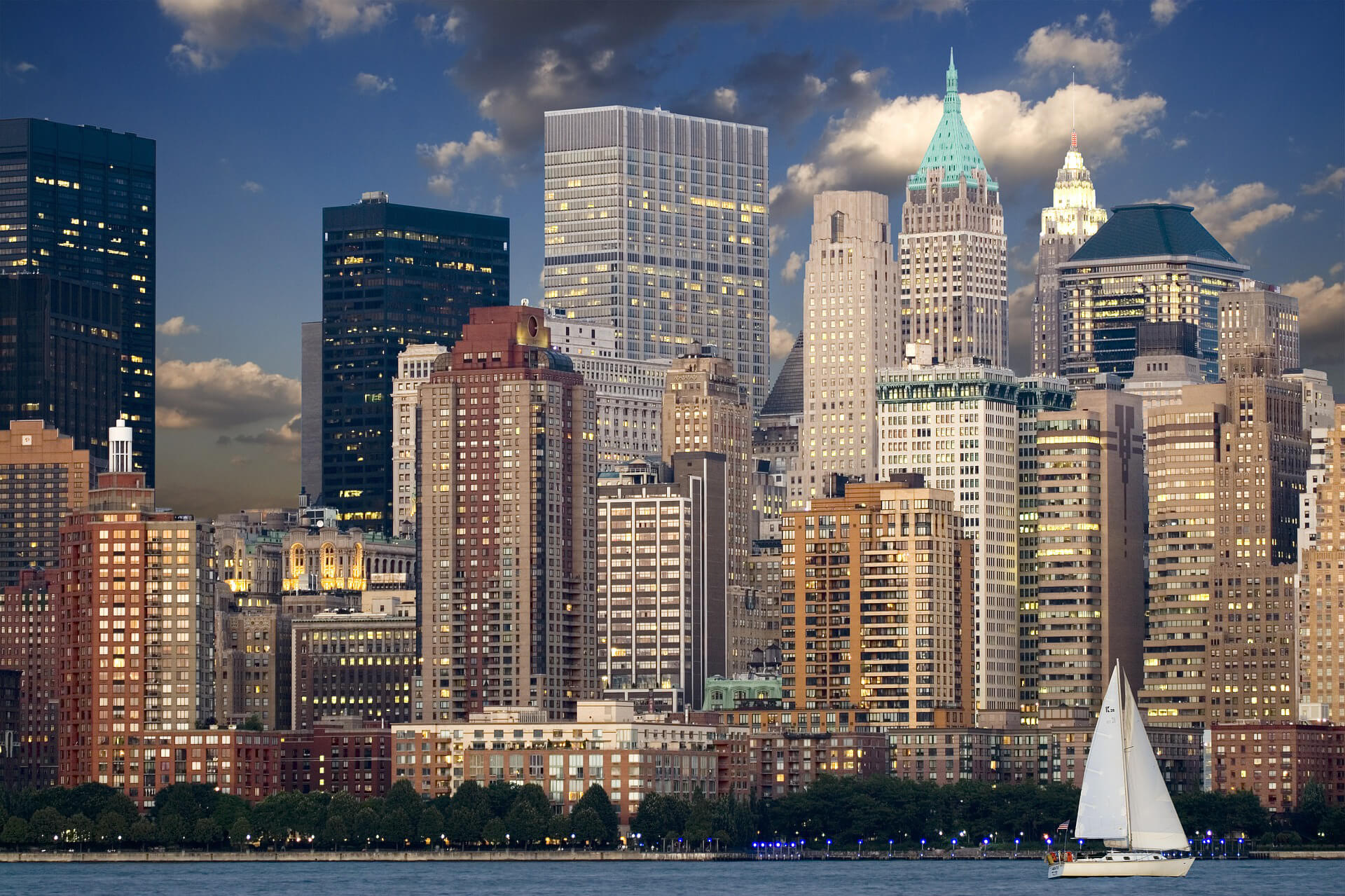 City skyline